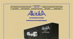 Desktop Screenshot of akitika.com